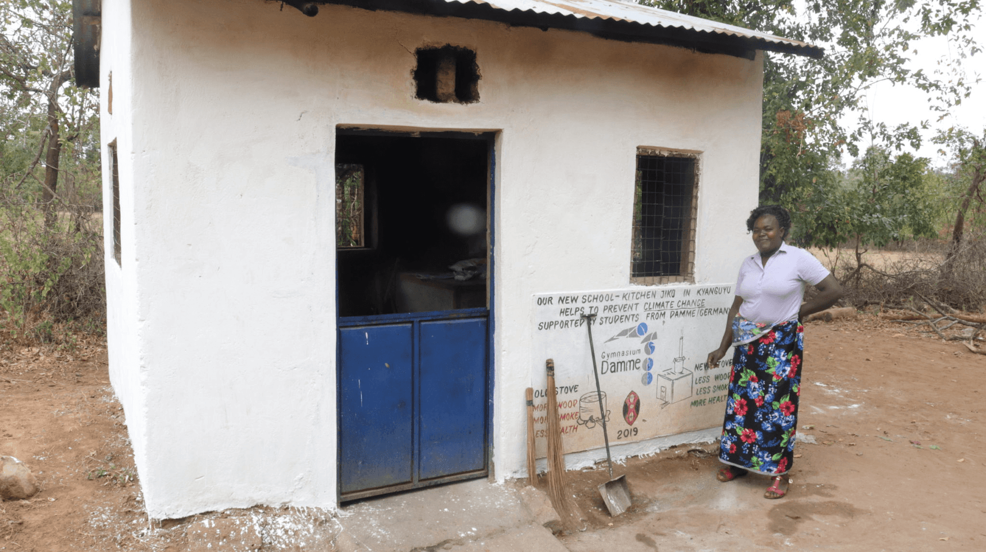 Kyanguyu Primary School kitchen