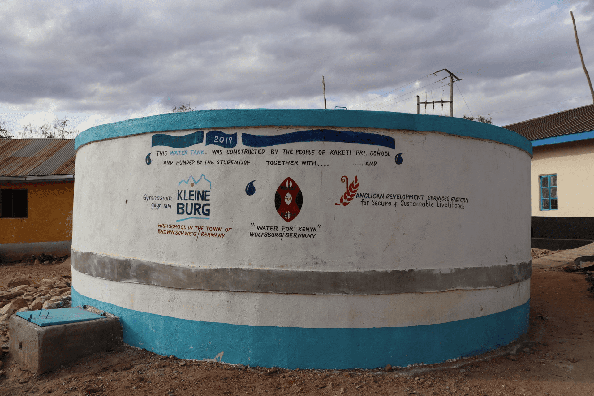 Kaketi Primary School rainwater harvesting system