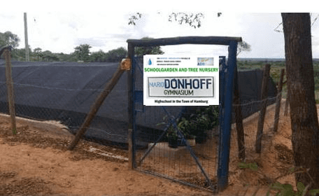 Schulgarten der Mweleli Primary School