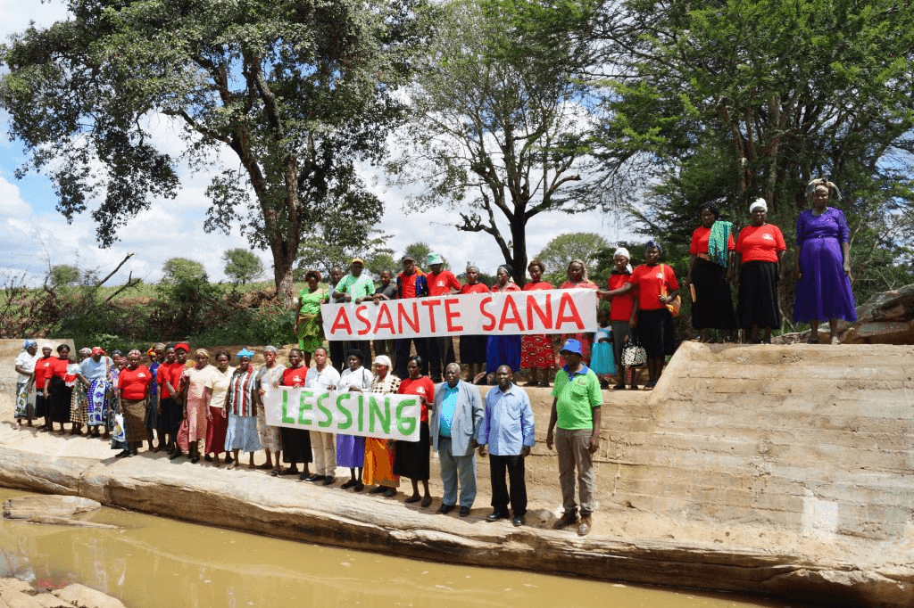 Sanddamm fertiggestellt